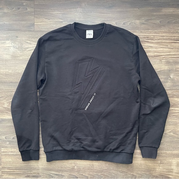 Zara Sweaters Zara Crew Neck Sweatshirt Poshmark